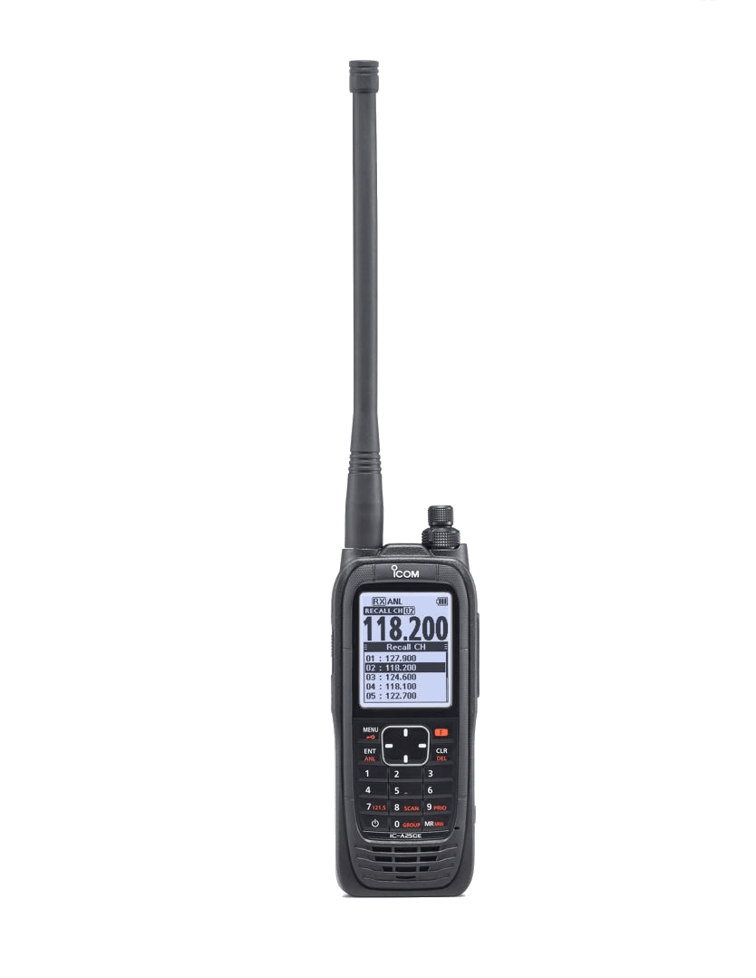 Портативна авіаційна радіостанція ICOM IC-A25CE