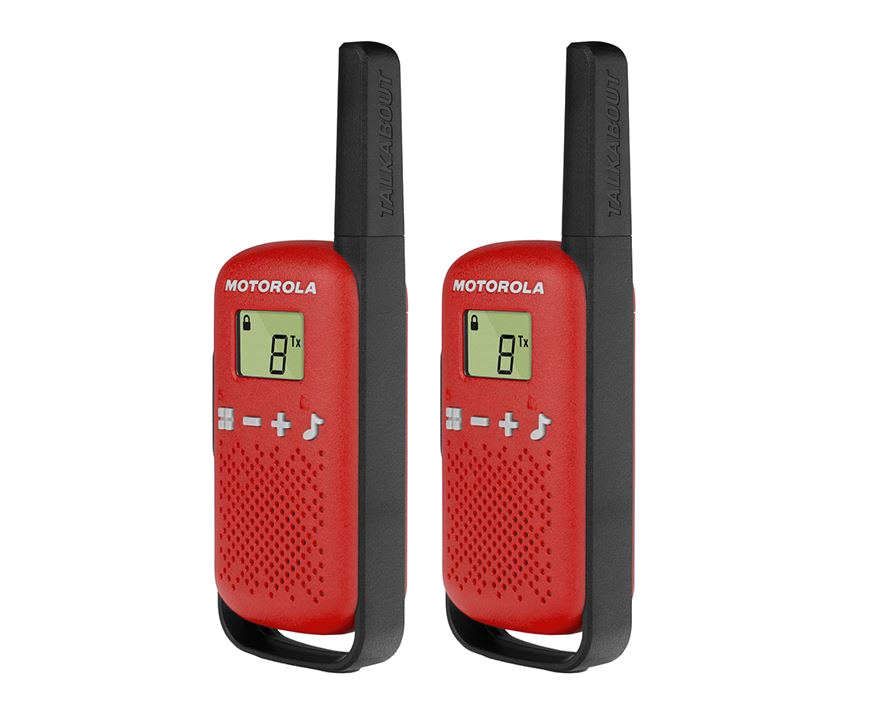 Комплект радіостанцій Motorola Talkabout T42 Red Twin Pack