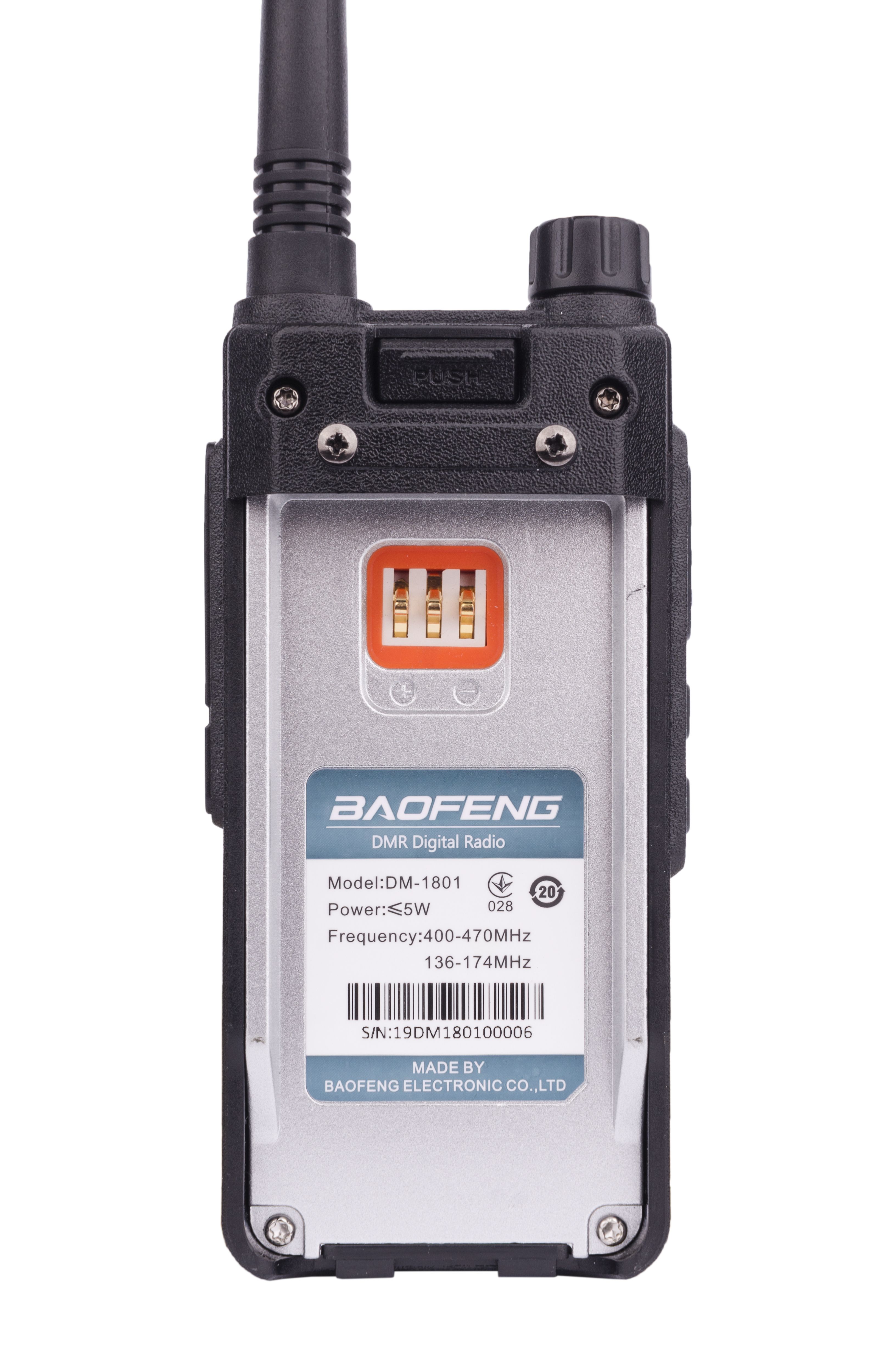 Цифрова DMR-радіостанція Baofeng DM-1801