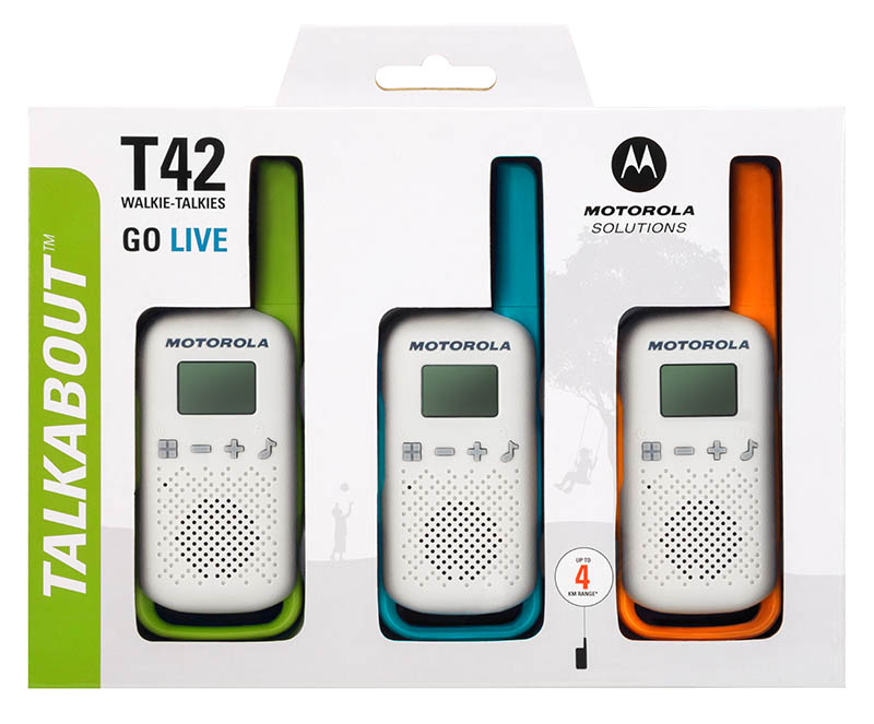 Комплект радіостанцій Motorola Talkabout T42 Triple Pack