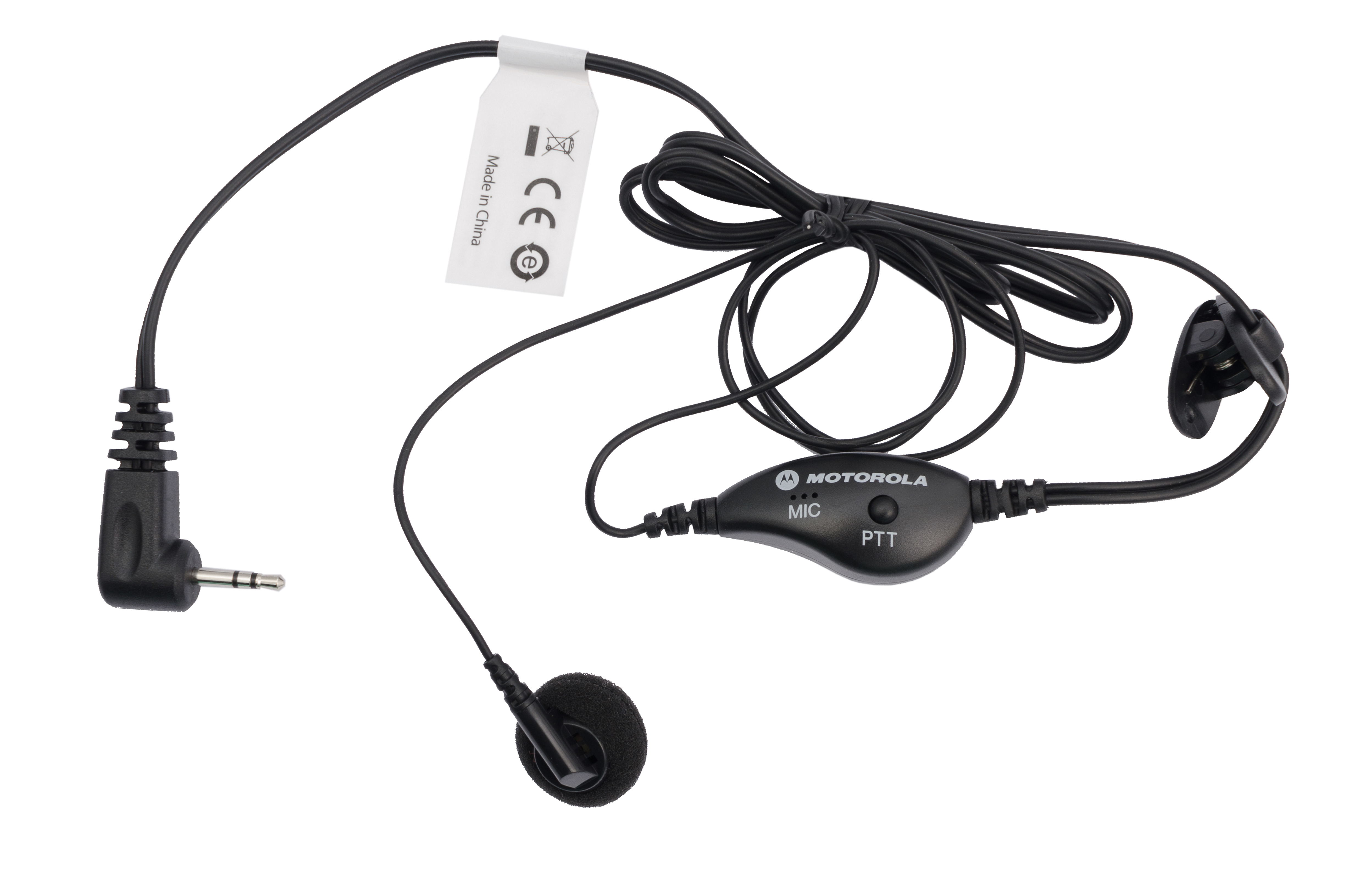 Motorola 00174 Headset with PTT Button for T/TLKR/TALKABOUT Radios