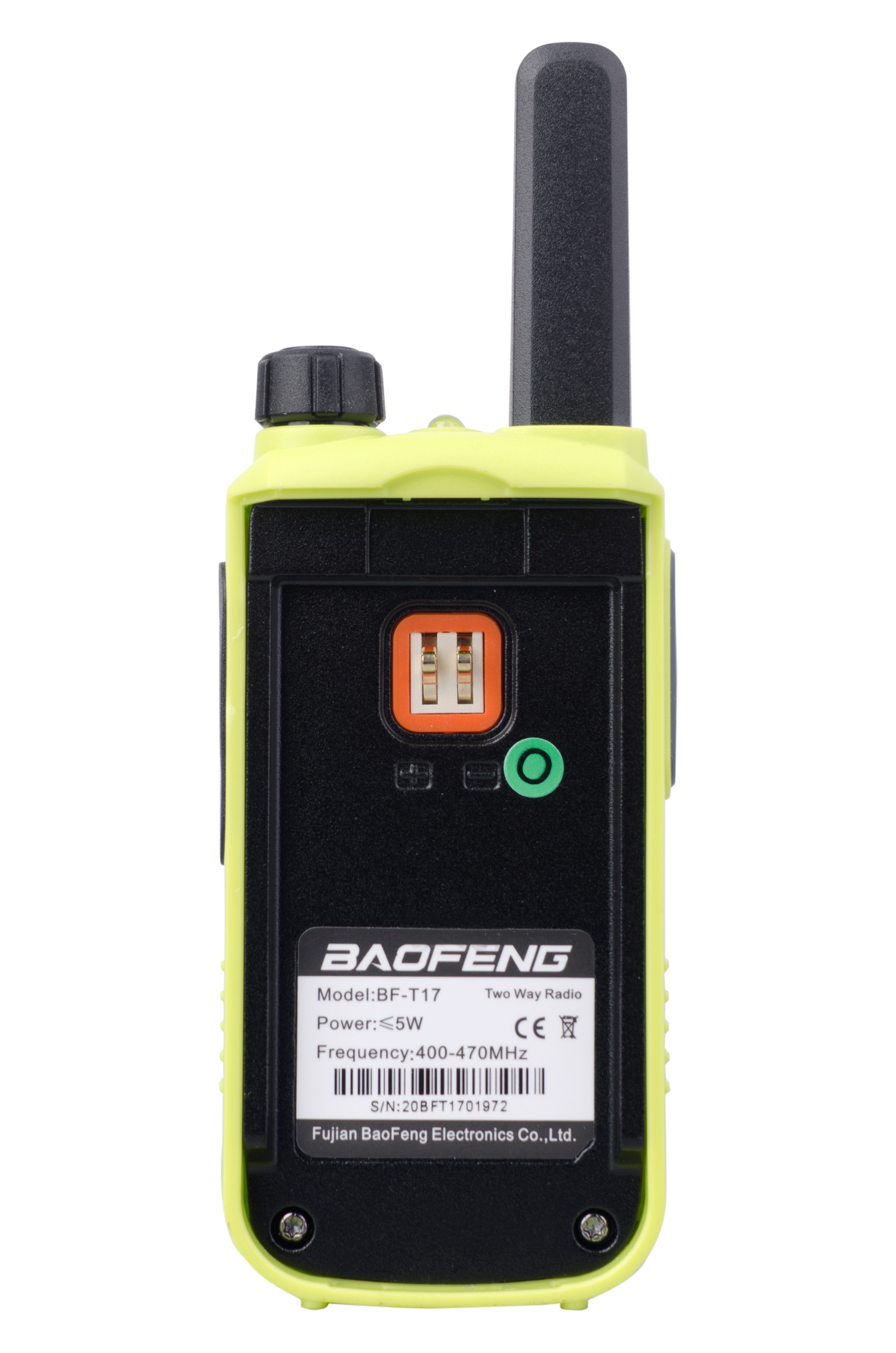 Портативная радиостанция Baofeng BF-T17 Green