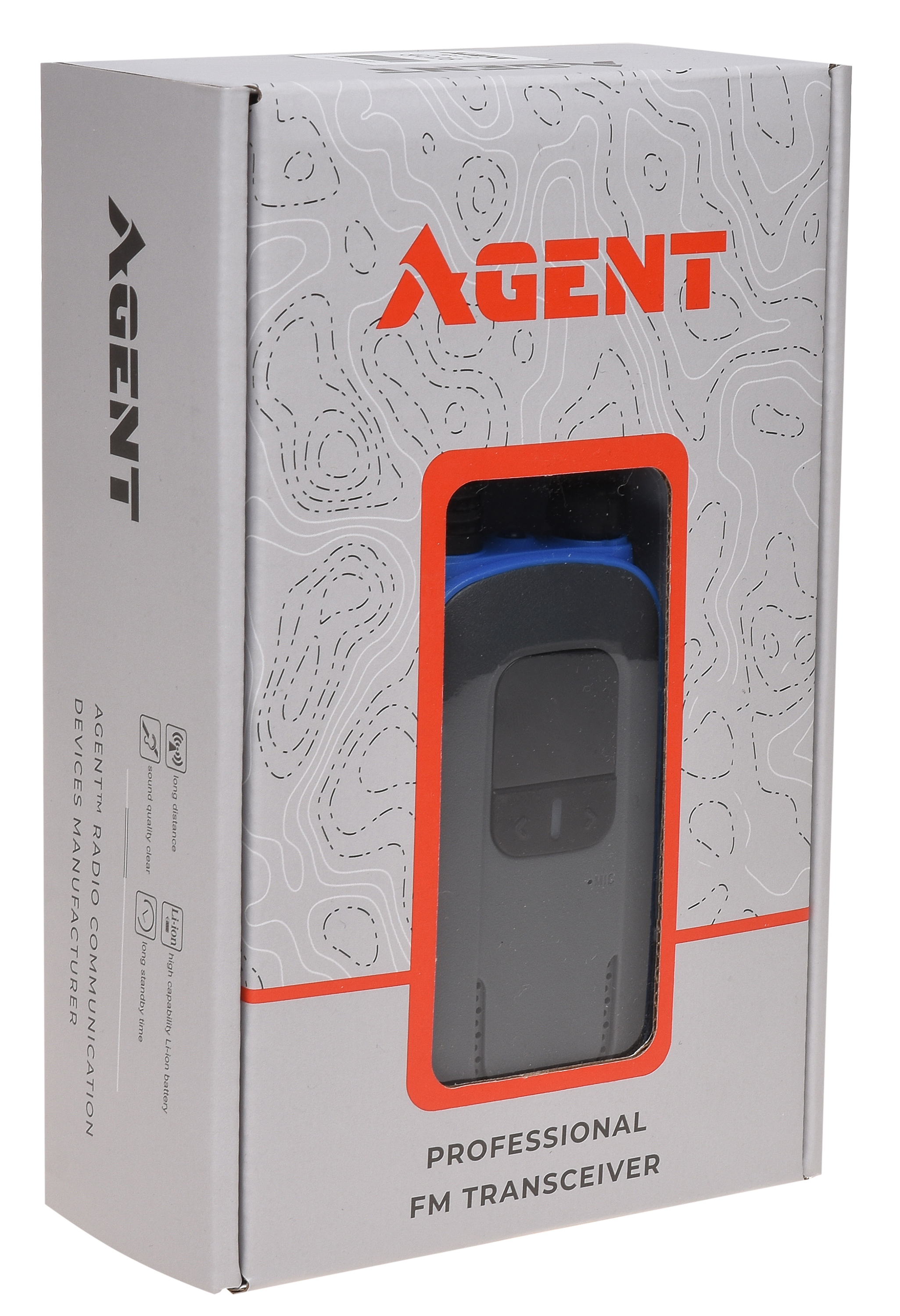 Портативная радиостанция AGENT AR-T12 Blue