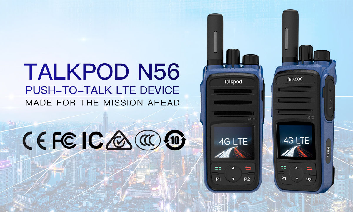 Портативна радіостанція Talkpod LTE N56