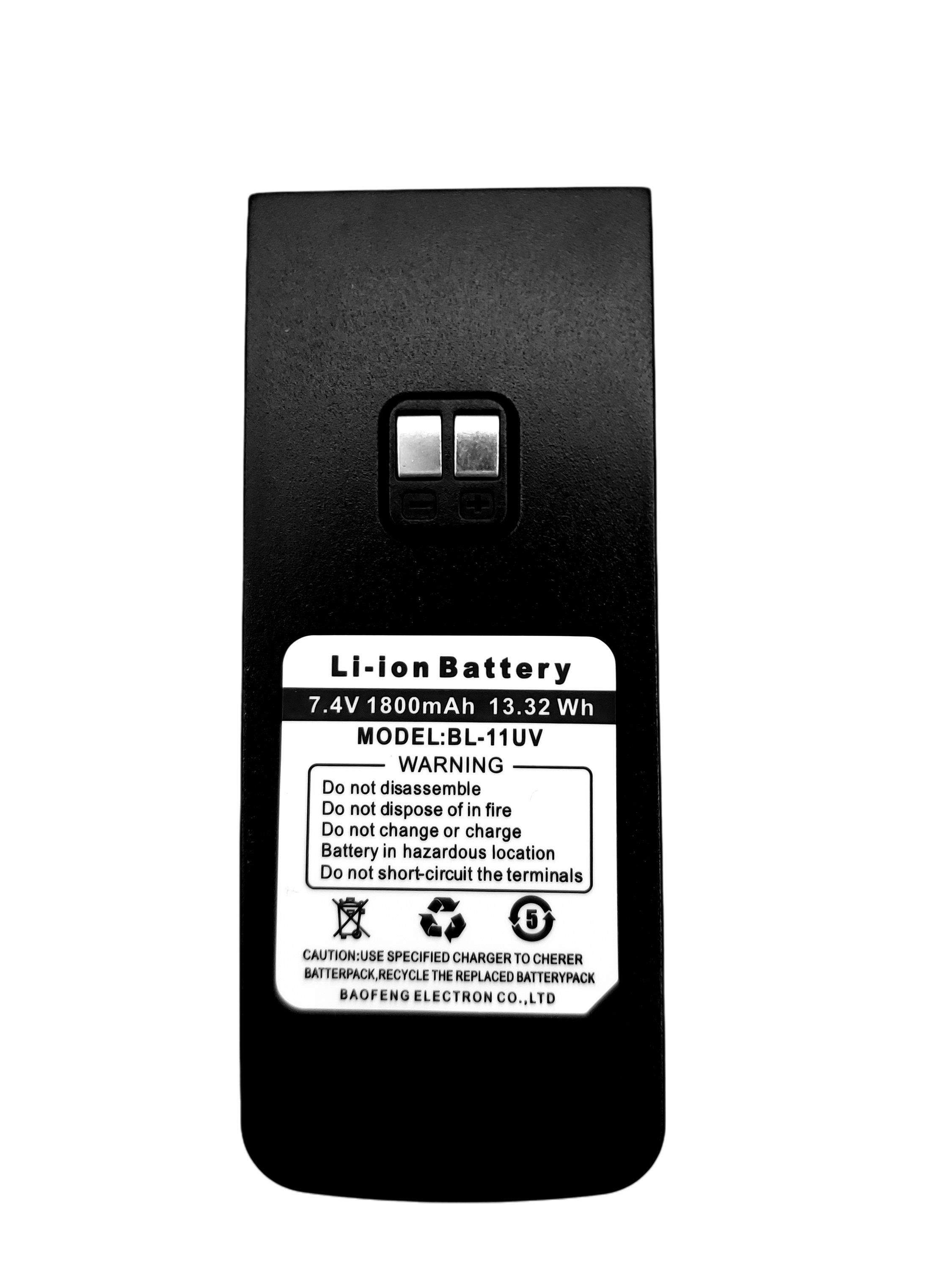 Акумулятор BL-11UV до AGENT AR-UV10, AR-UV11 Li-ion 1800mAh